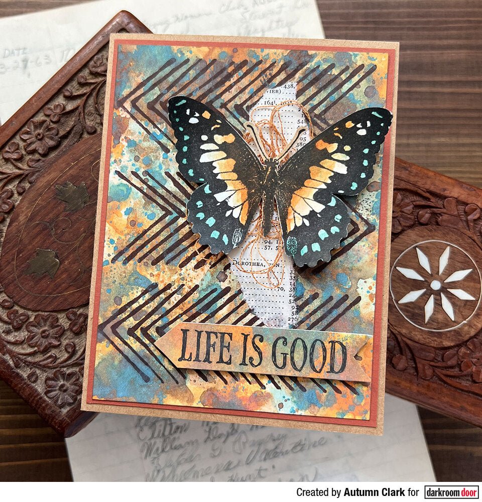 Abstract Stamp - This Way - Crafty Divas