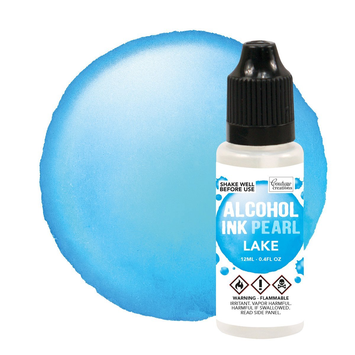 Alcohol Ink - Lake Pearl - Crafty Divas