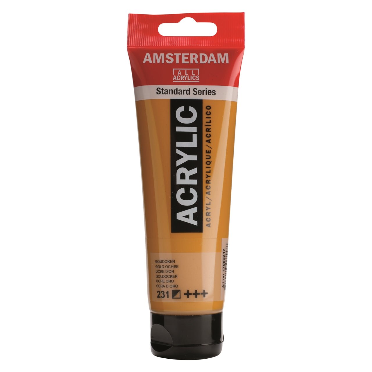 Amsterdam All Acrylics Paint - Gold Ochre 231 - Crafty Divas
