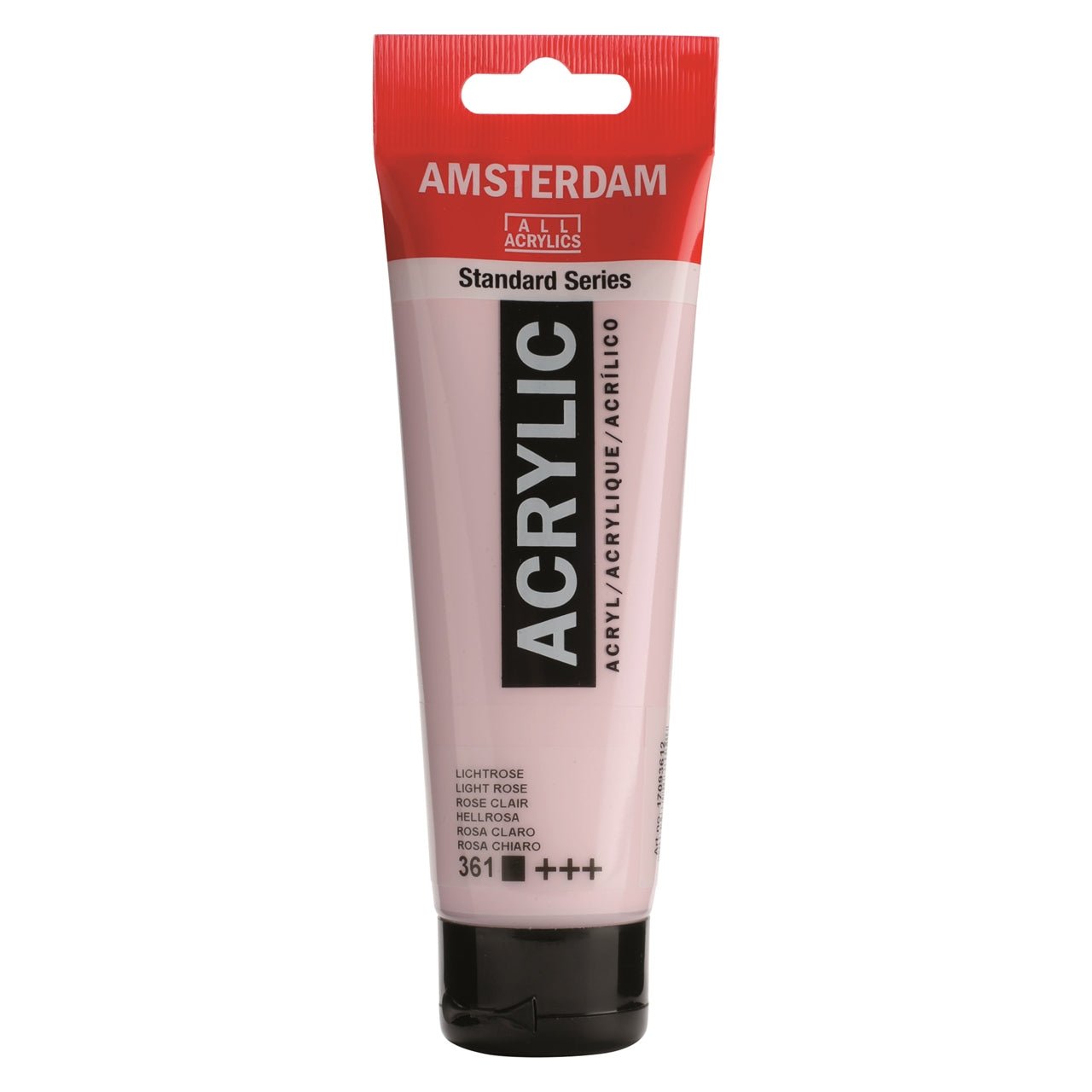 Amsterdam All Acrylics Paint - Light Rose 361 - Crafty Divas