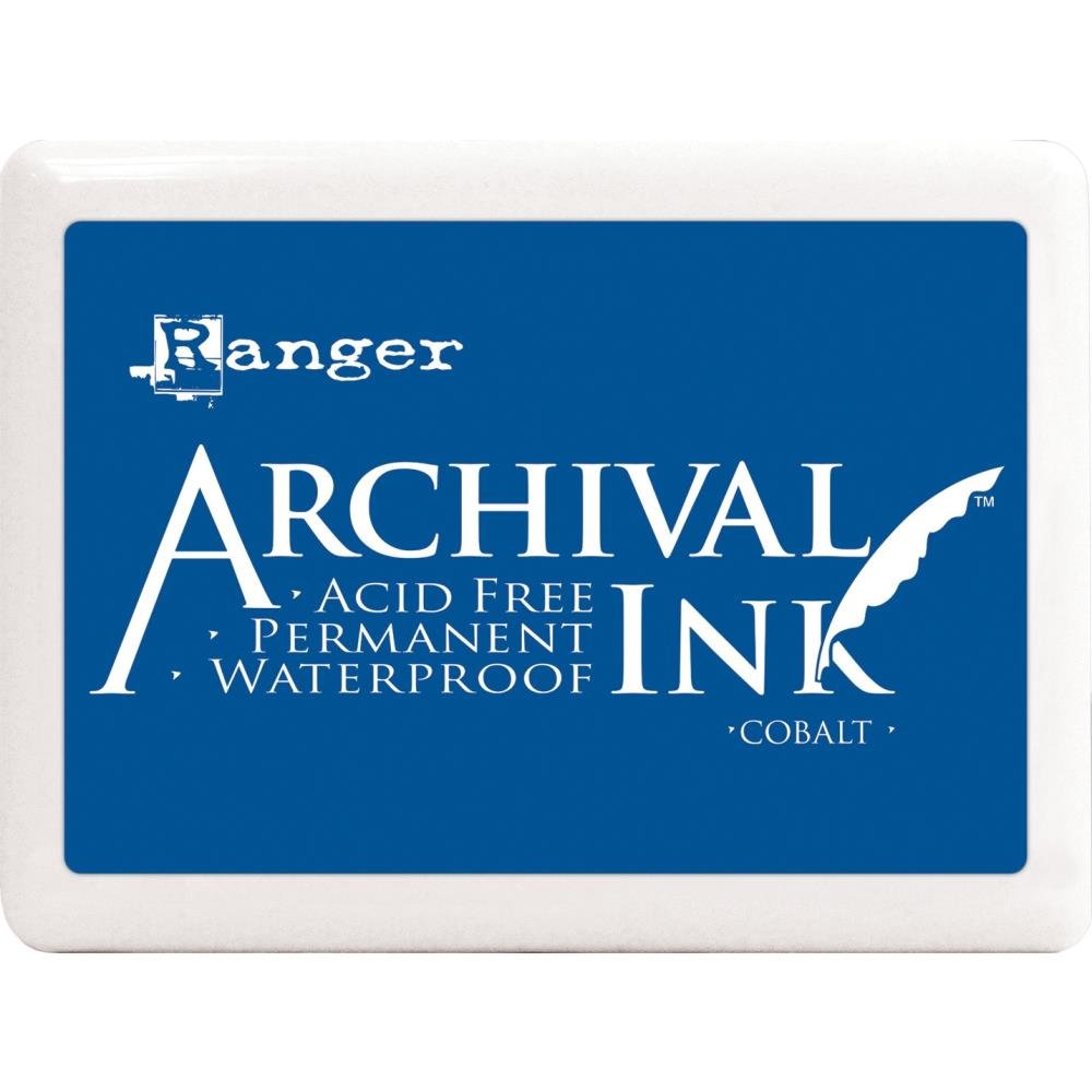 Archival Ink Jumbo Ink Pad - Cobalt - Crafty Divas