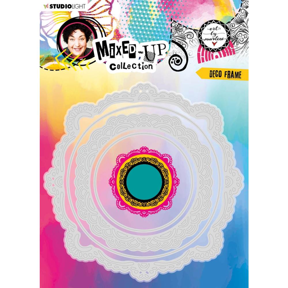 Art By Marlene Mixed-Up Cutting Die - Nr. 418. Deco Frame - Crafty Divas