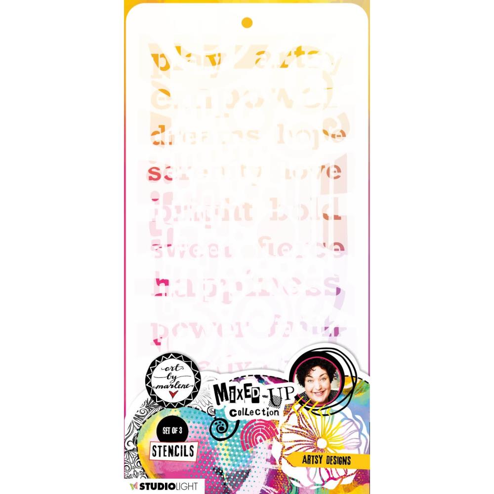 Art By Marlene Mixed-Up - Nr. 139 Artsy Designs 3pcs - Crafty Divas