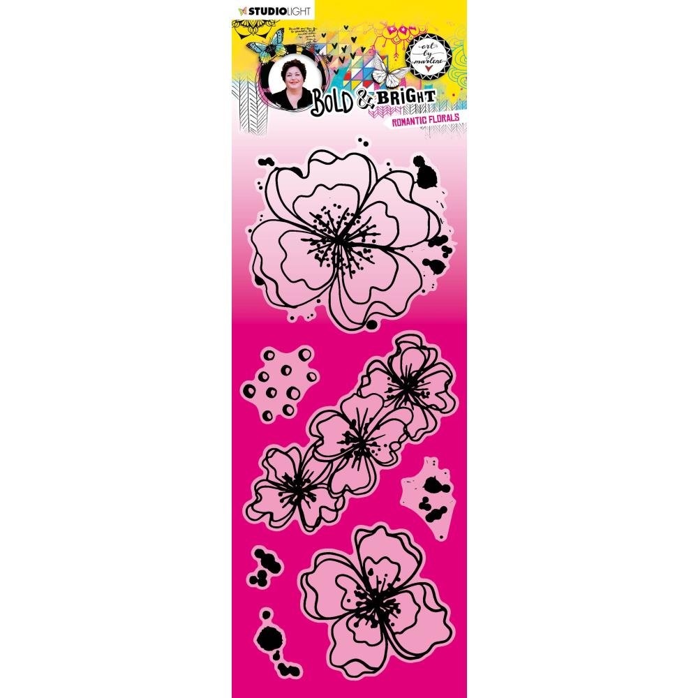 Art By Marlene Stamp - Nr. 124. Romantic Florals - Crafty Divas