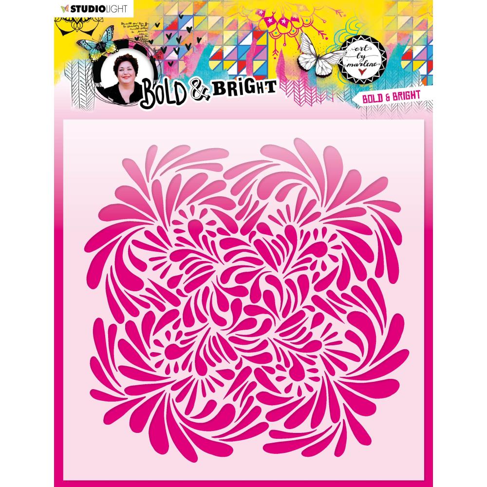 Art By Marlene Stencil - Nr. 67. Bold & Bright - Crafty Divas