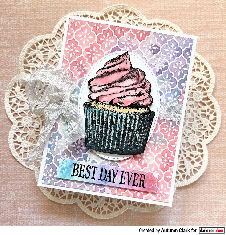 Background Stamp - Moroccan Tiles - Crafty Divas