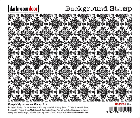 Background Stamp- Star - Crafty Divas