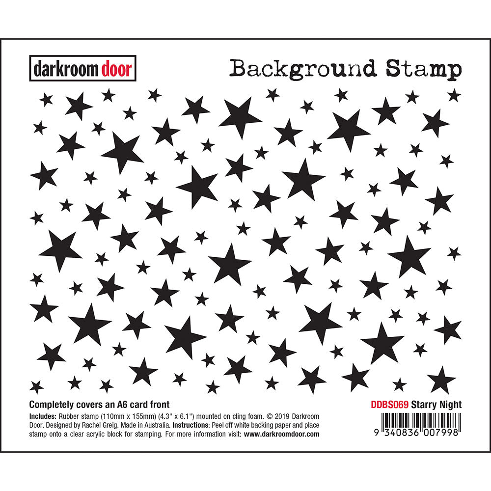 Background Stamp - Starry Night - Crafty Divas