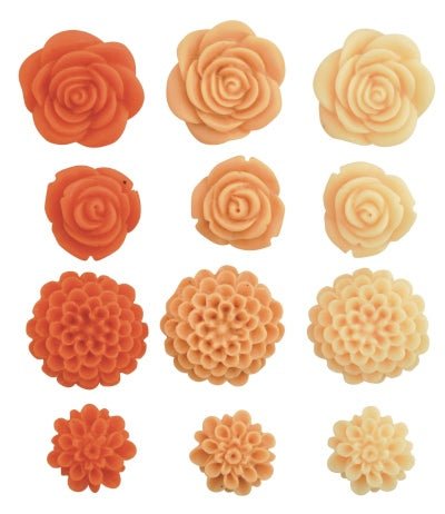 Blossoms- Resin Flowers- Dahlia - Crafty Divas