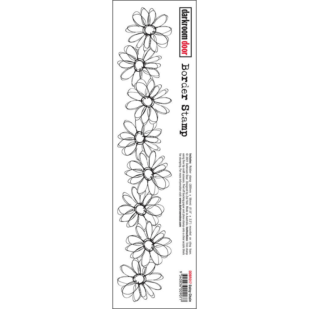 Border Stamp - Daisy Chain - Crafty Divas