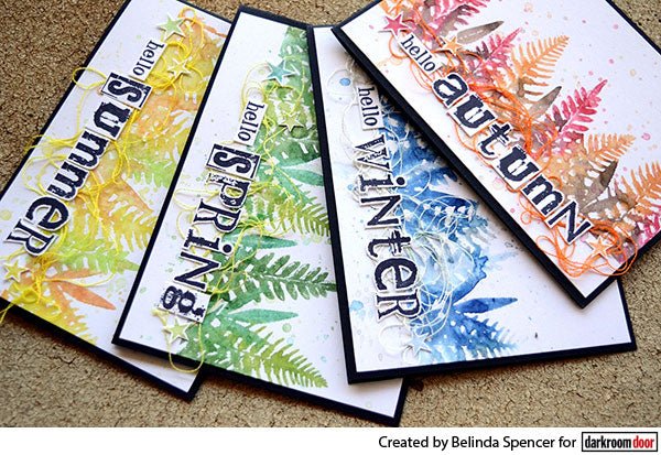 Border Stamp - Leaves - Crafty Divas