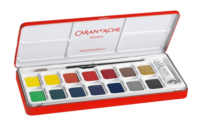 Caran d'Ache Gouache Studio Set - 15 - Crafty Divas