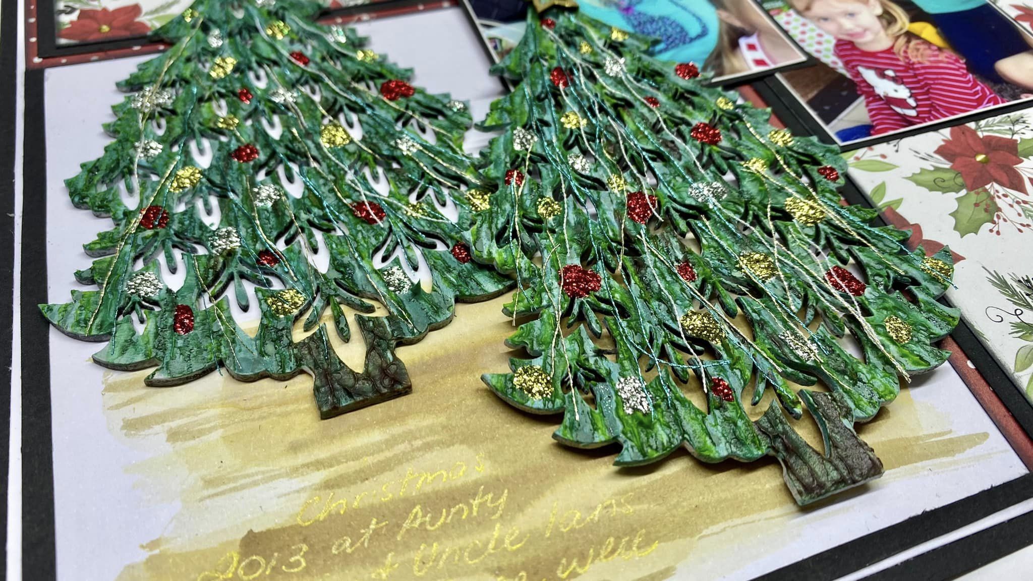 Chipboard Shapes - Christmas Tree Large - Crafty Divas