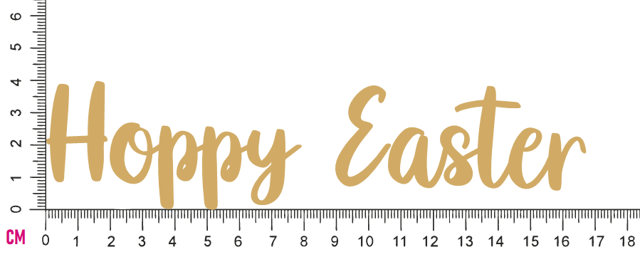 Chipboard Shapes - Hoppy Easter Large - Crafty Divas