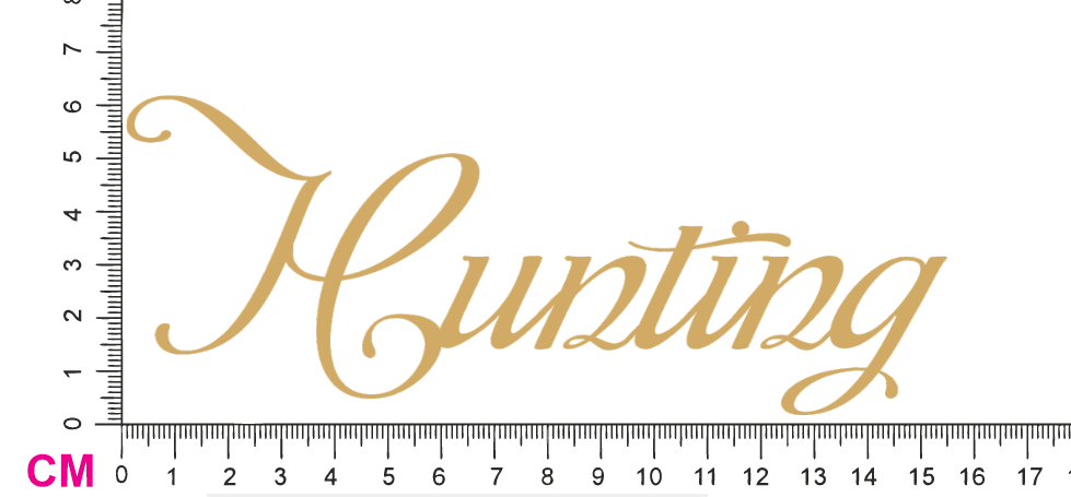 Chipboard Shapes - Hunting - Crafty Divas