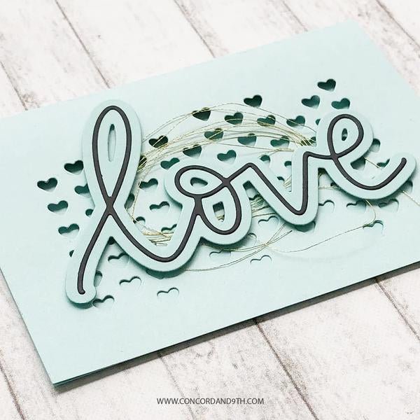 Concord & 9th HEARTS & LOVE DIES - Crafty Divas