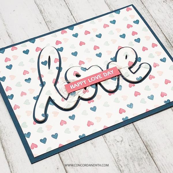 Concord & 9th Stamp HEART TURNABOUT - Crafty Divas