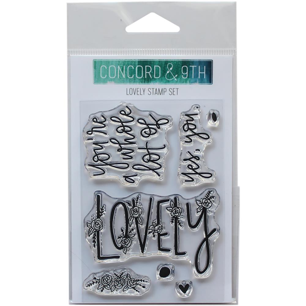 Concord & 9th Stamp LOVELY - Crafty Divas