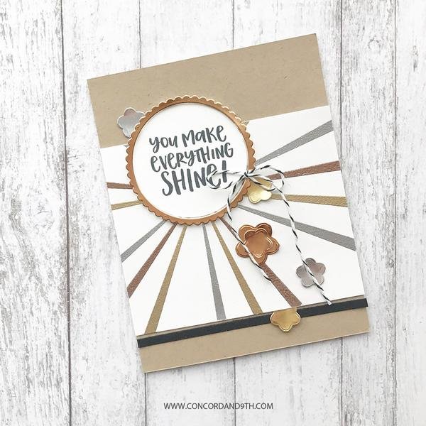 Concord & 9th SUNSHINE DIES - Crafty Divas