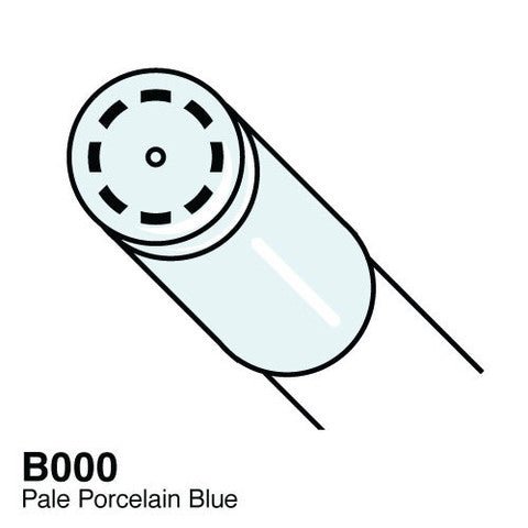 Copic Ciao B000 Pale Porcelain Blue - Crafty Divas