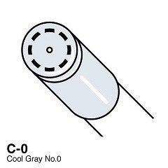 Copic Ciao C0 Cool Gray No 0 - Crafty Divas