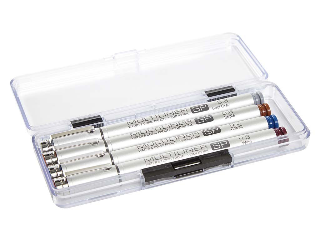 Copic MultilinerSP 4 Set Country 0.3mm - Crafty Divas