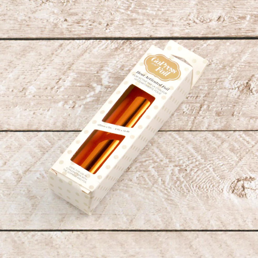 Couture Creations Heat Activated Foil - Copper - Crafty Divas