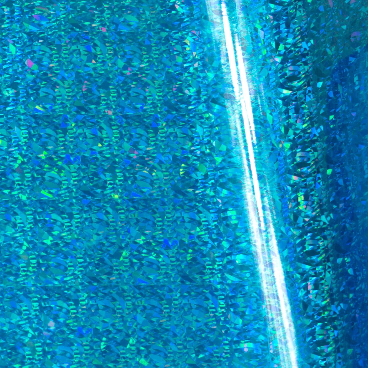 Couture Creations Heat Activated Foil - Cyan Iridescent Flakes Pattern - Crafty Divas