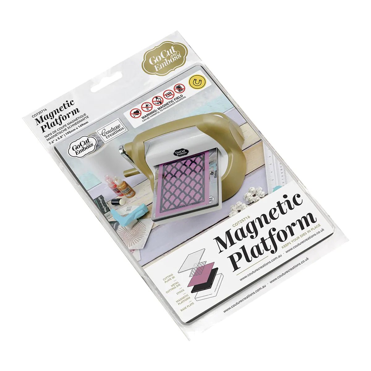 Couture Creations - Magnetic Platform - Crafty Divas