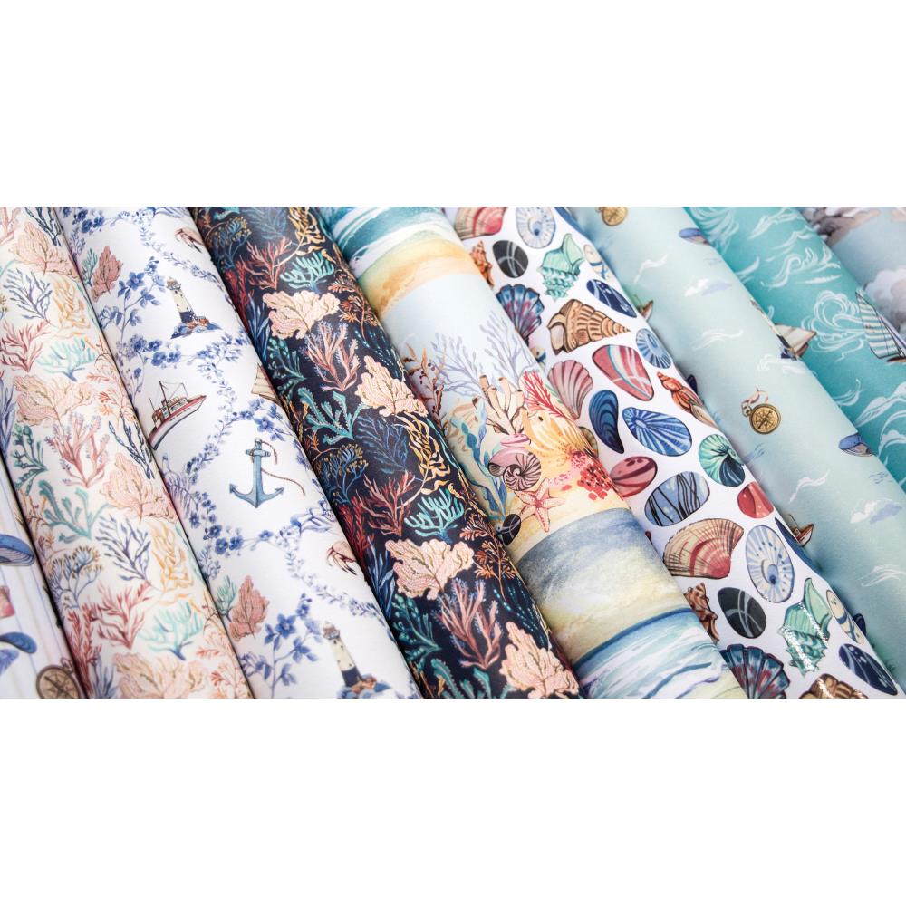 Craft Consortium Double-Sided Paper Pad 12X12 - Ocean Tale - Crafty Divas