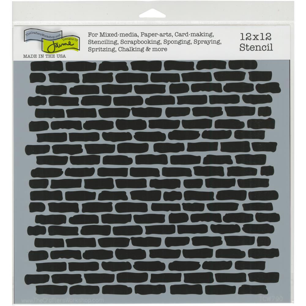 Crafters Workshop Template 6X6 - Micro Bricks - Crafty Divas