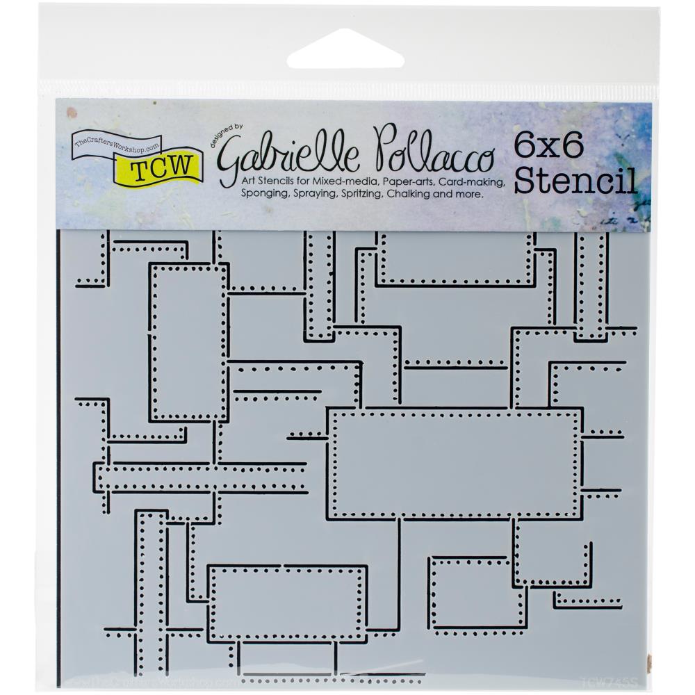 Crafters Workshop Template 6X6- Riveted - Crafty Divas