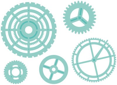 Decorative Die - Mechanical - Crafty Divas