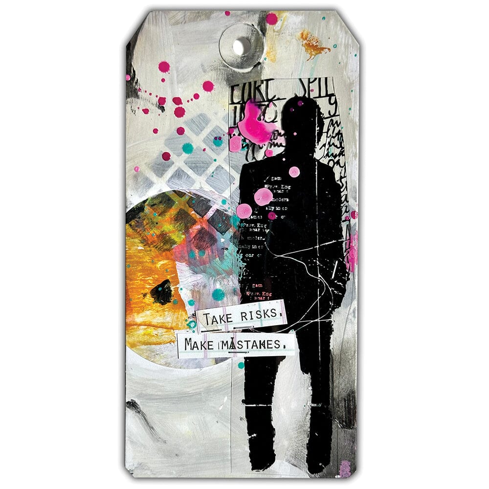 Dina Wakley Media Transparencies - Frames & Figures Set 2 - Crafty Divas