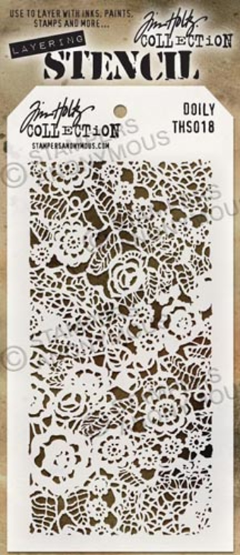 Tim Holtz - Layering Stencil - Doily