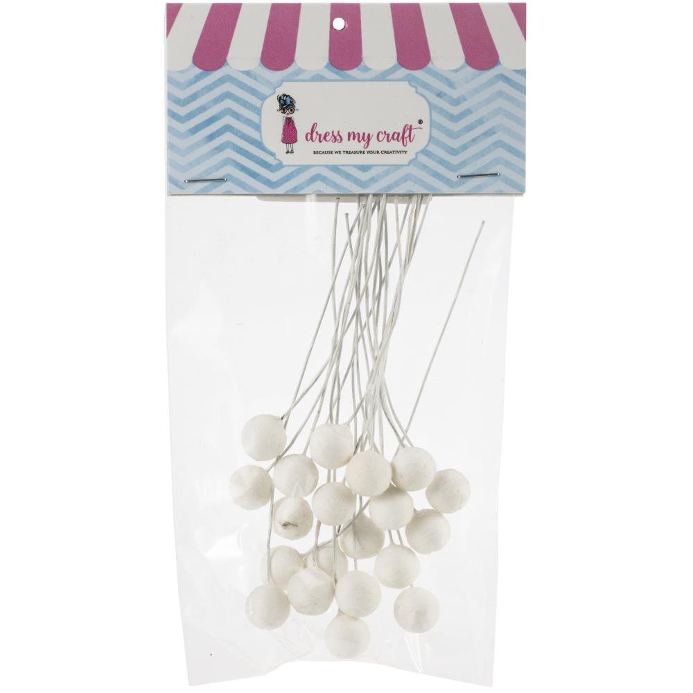 Dress My Craft Foam Flower Buds 10mm Round - Crafty Divas