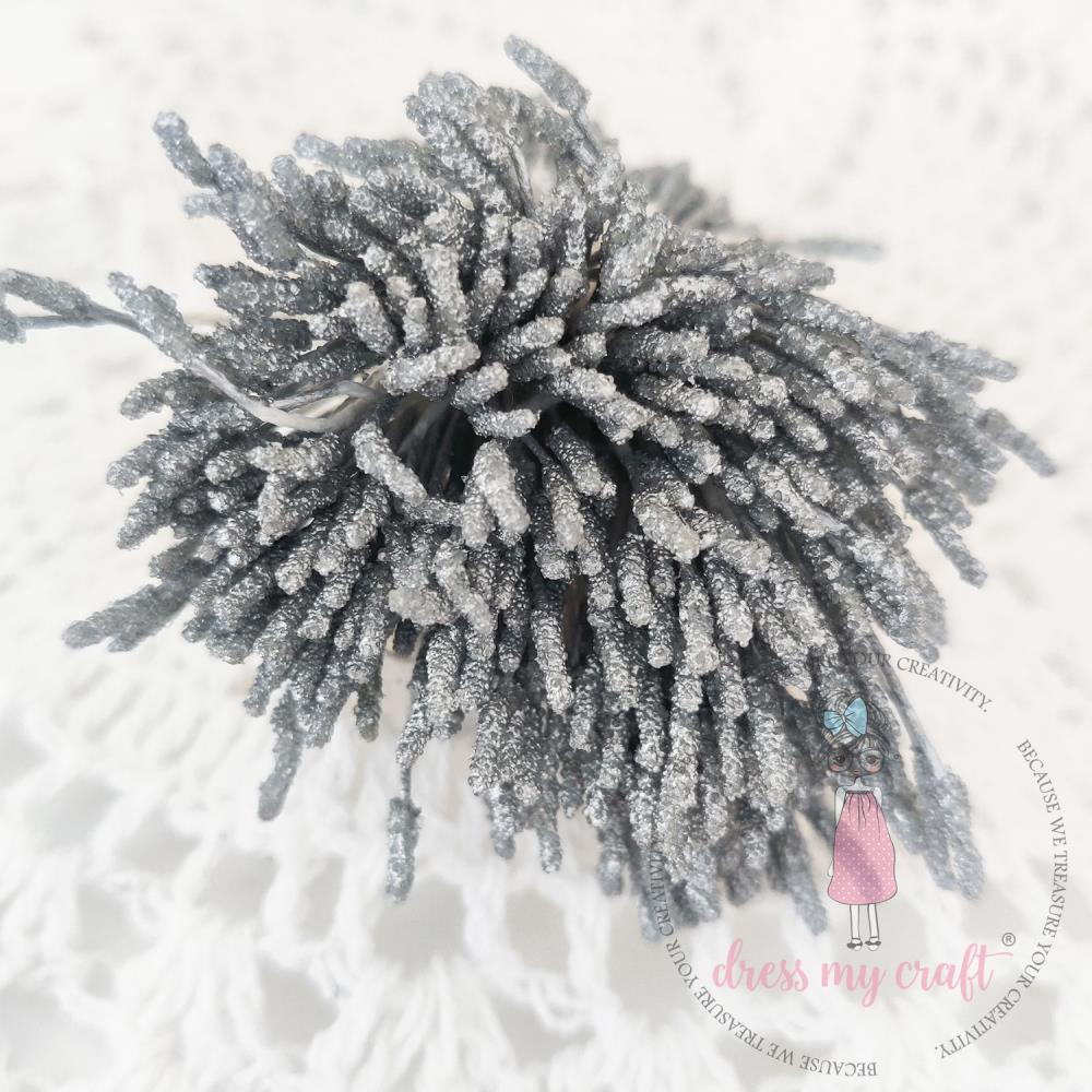 Dress My Craft Sugar Thread Pollen - Silver - Crafty Divas