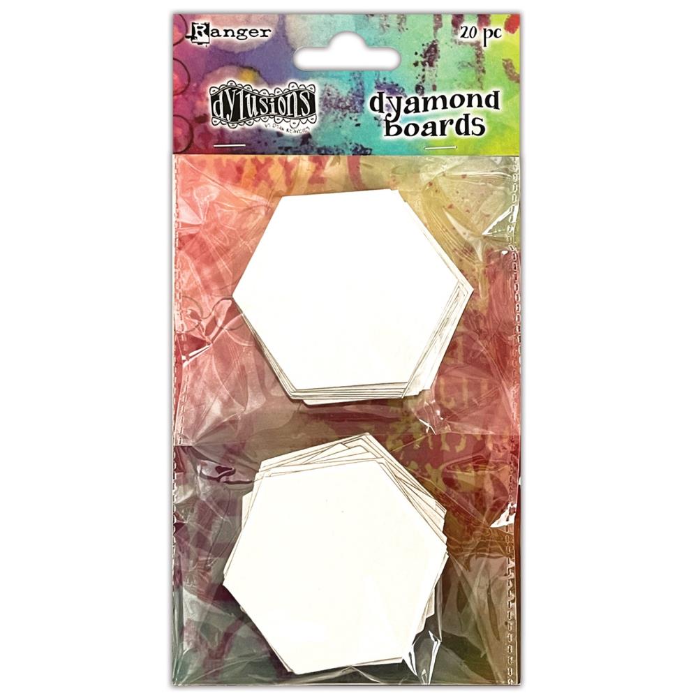 Dyan Reaveley Dylusions Dyamond Boards - Hexagons - Crafty Divas