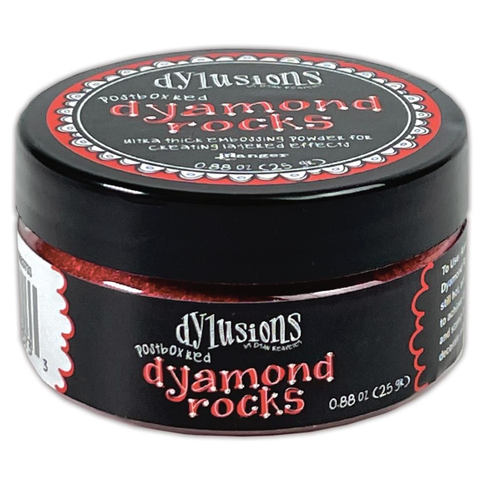 Dyan Reaveley Dylusions Dyamond Rocks - Postbox Red - Crafty Divas