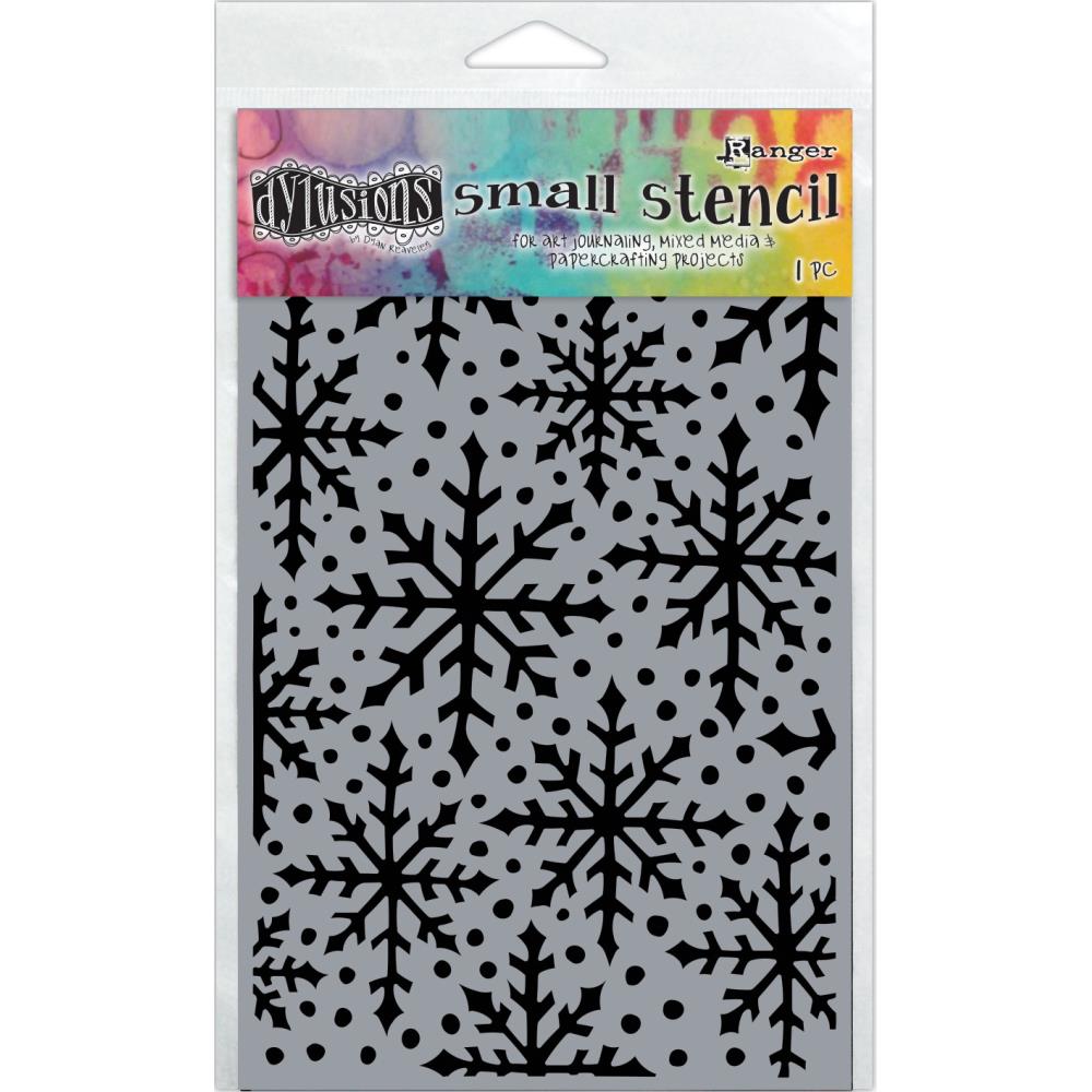 Dyan Reaveley's Dylusions - Stencils 5X8 - Snowflake - Crafty Divas