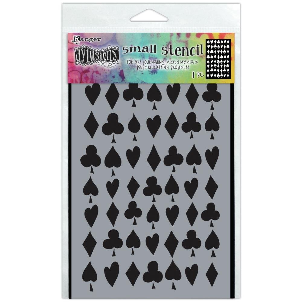 Dyan Reaveley's Dylusions - Stencils 5X8 - Suits You Sir - Crafty Divas