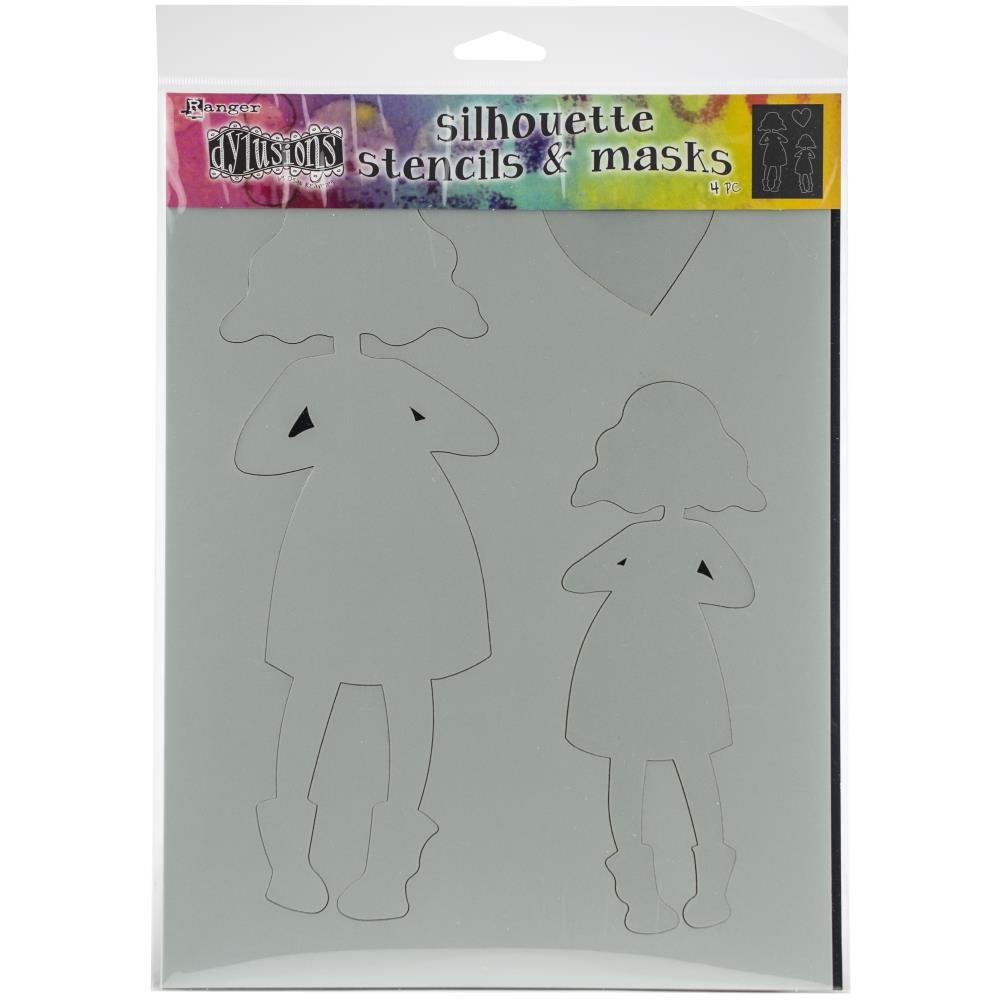 Dyan Reaveleys Dylusions Stencils 9x12 - Martha - Crafty Divas