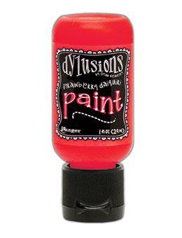 Dylusions Paint Flip Cap - Strawberry Daiquiri - Crafty Divas