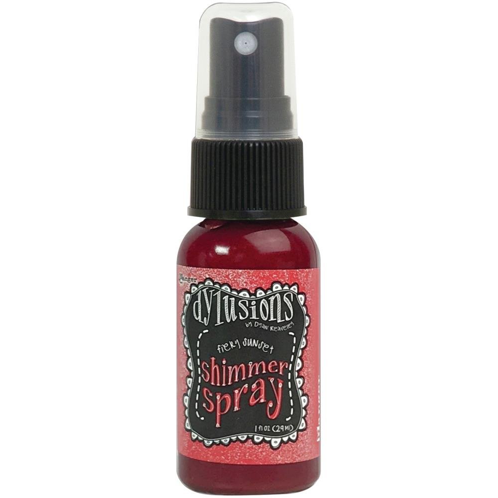 Dylusions Shimmer Sprays - Fiery Sunset - Crafty Divas