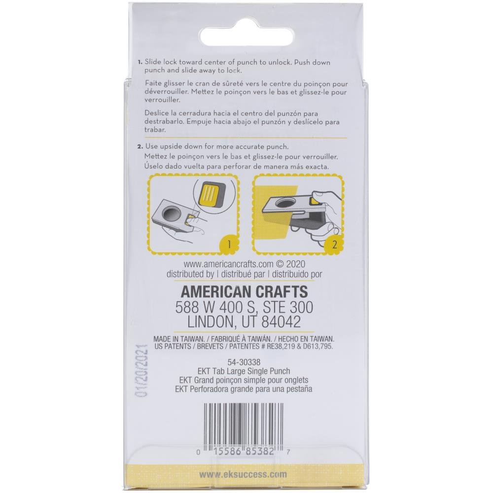 EK Tools- Large Punch - Tab - Crafty Divas