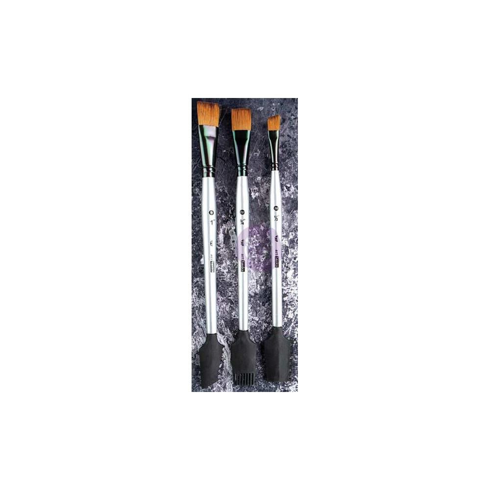 Finnabair Art Basics- Double-Ended Brush Set- Texture 1 - Crafty Divas