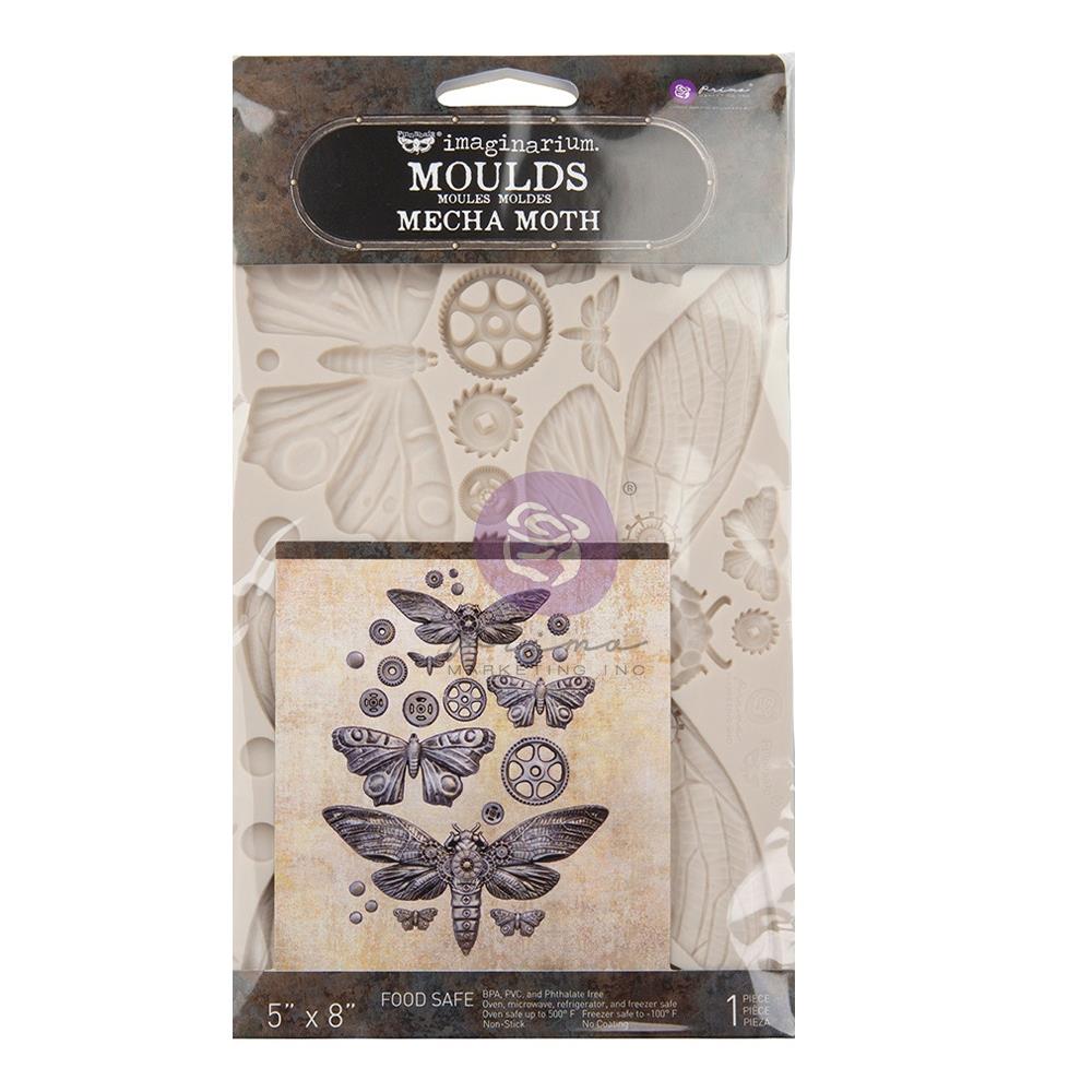 Finnabair Decor Moulds - Mecha Moth - Crafty Divas