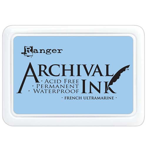 Ranger Archival Ink Pad - French Ultramarine