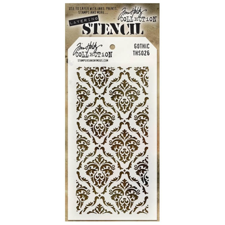 Tim Holtz - Layering Stencil - Gothic