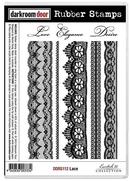 Lace - Rubber Stamp Set